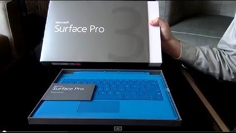 Surface Pro 3 Unboxing , Hands On , and First Impression Review