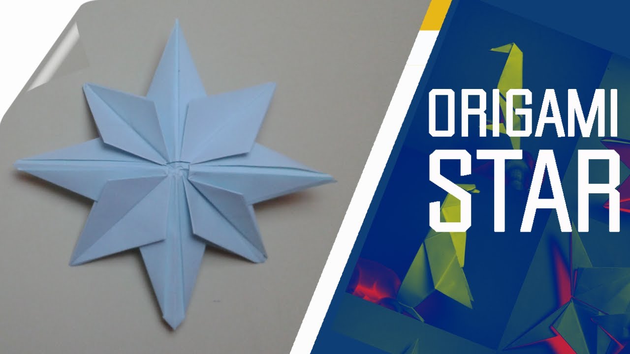 Origami How to make an easy Origami Star YouTube Origami How to make an easy Origami Star YouTube