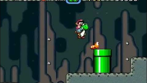 Invisible Yoshi (Super Mario World Glitch)