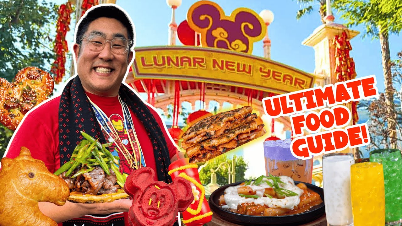 The LUNAR NEW YEAR Food Festival is BACK at Disney California Adventure! What's WORTH IT?!