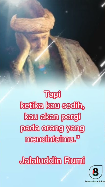 Nasihat Jalaluddin Rumi - Saat senang dan sedih #shorts #islam #quotes #ngaji #sunnah #sufi #sufism