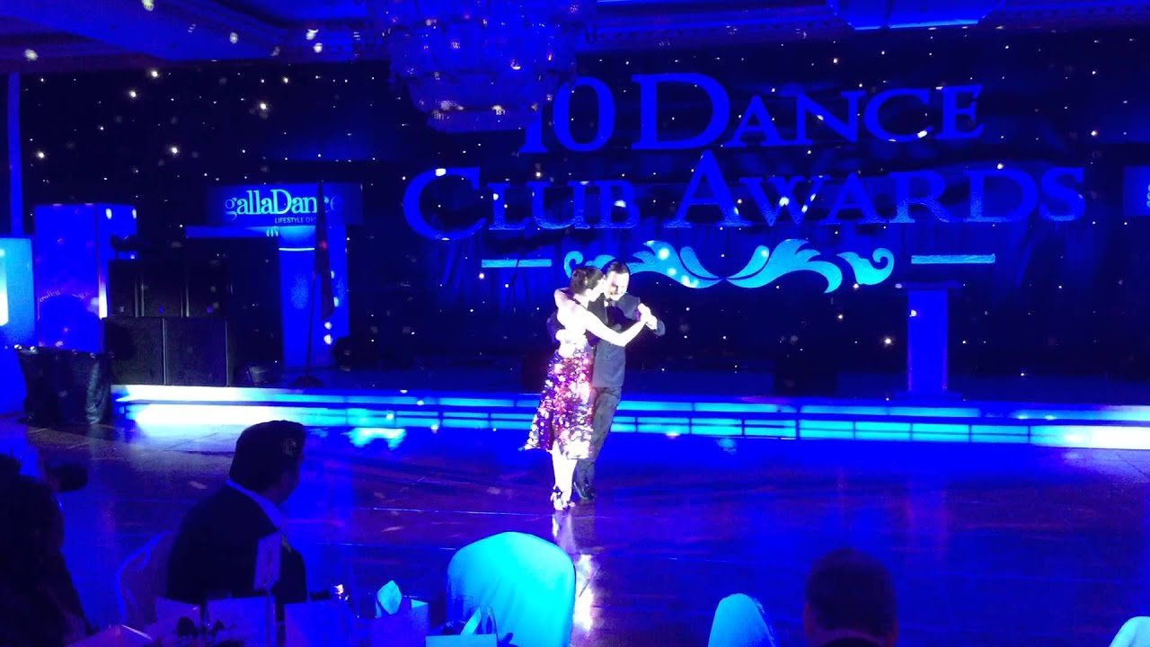 Ксения Рубина и Денис Царев на Dance Club Awards 2015 - YouTube