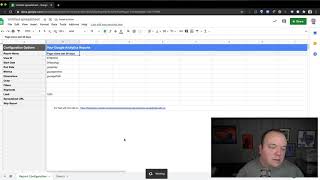 Quick walkthrough of Google Analytics sheets add on