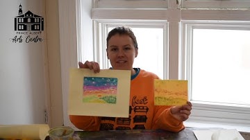 How to Make a Styrofoam Block Print