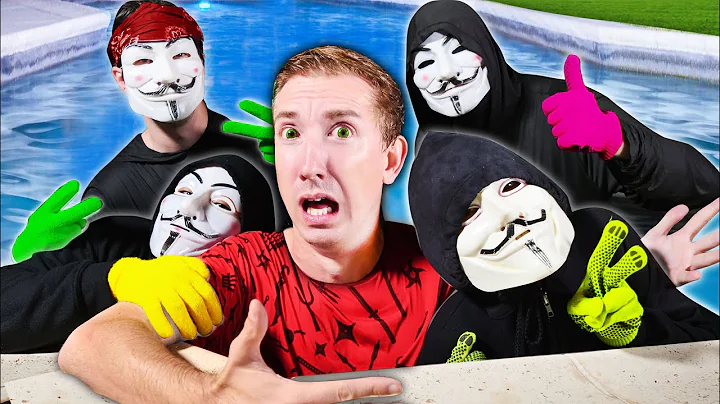 HACKERS PARTY at Our SAFE HOUSE! Food Fight, Swimm...