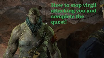 Fallout 4:How to fix Virgil attacking glitch