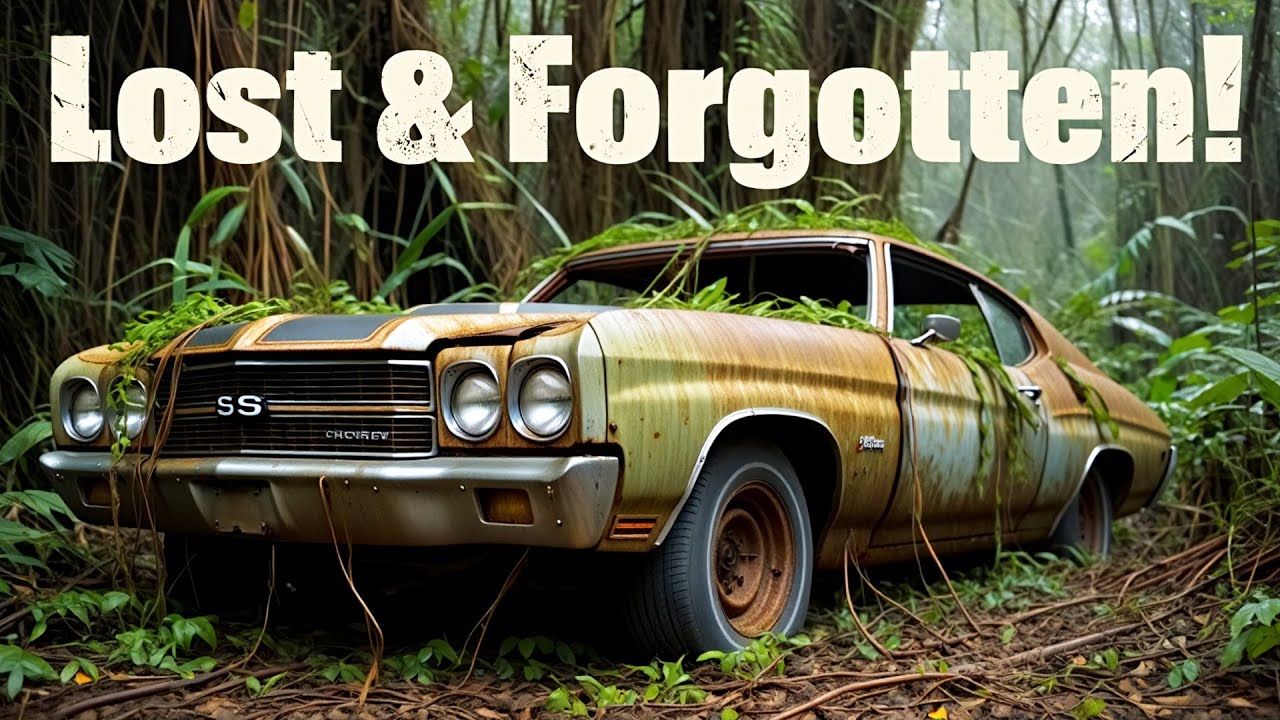 Abandoned 1969 Camaro & 1970 Charger Found in Rusty Condition!