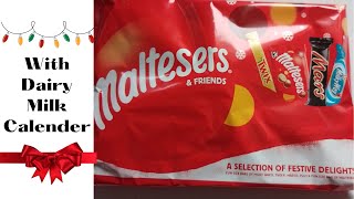 Uk Christmas Selection Box 🎄  Twix,Maltesers ect. #asmrsounds