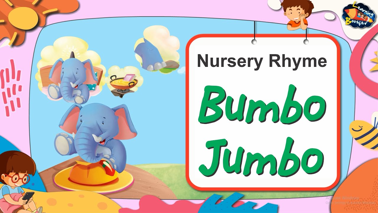 Bumbo Jumbo | Nursery Rhyme | Sweet Dreams | Rhyme for Kids | Learning  Booster - YouTube