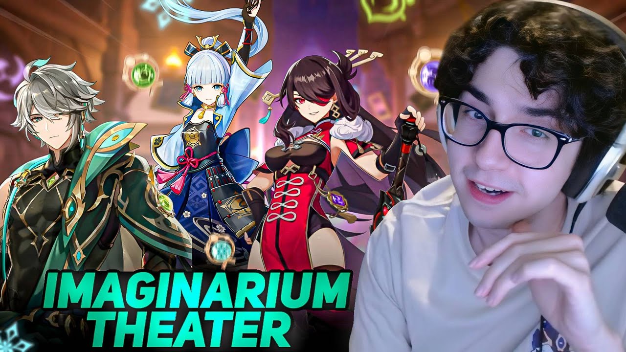 Zy0x Clears The Imaginarium Theatre With The NEW Elemental Reaction (Rimegrass) | Genshin Impact