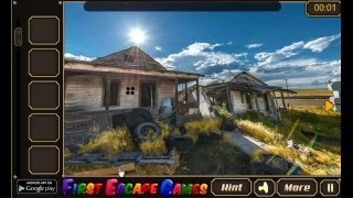 Abandoned Junkyard Escape Walk Through -FirstEscapeGames screenshot 2