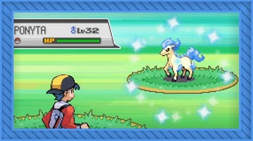 [LIVE] Shiny Ponyta after 5,357 REs in HeartGold via Repel Trick (DTQ #6)