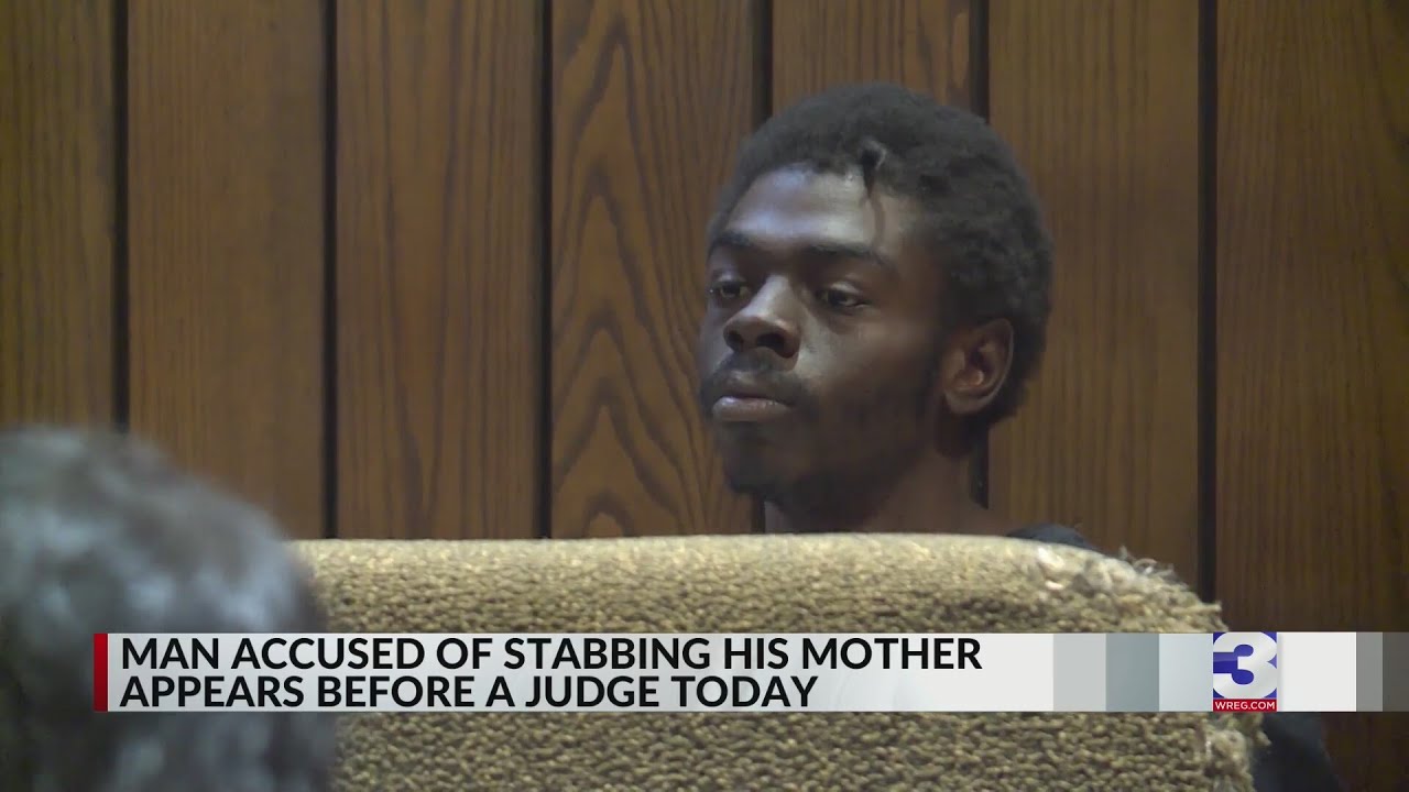 Man accused of stabbing mother in face, neck appears in court - YouTube