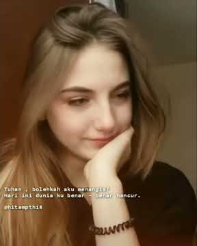 Dunia ku lagi sedang hancur