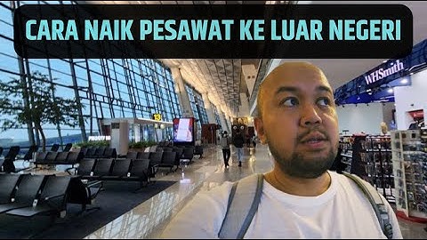 CARA NAIK PESAWAT KE LUAR NEGERI PERTAMA KALI bandara Soekarno Hatta Terminal 3 | vlog #104