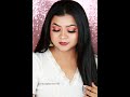 Durga Puja/Navaratri Indian Traditional Festive Makeup Look Tutorial 2021| Affordable Makeup #shorts