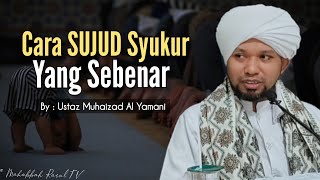 Cara SUJUD SYUKUR Yang Betul