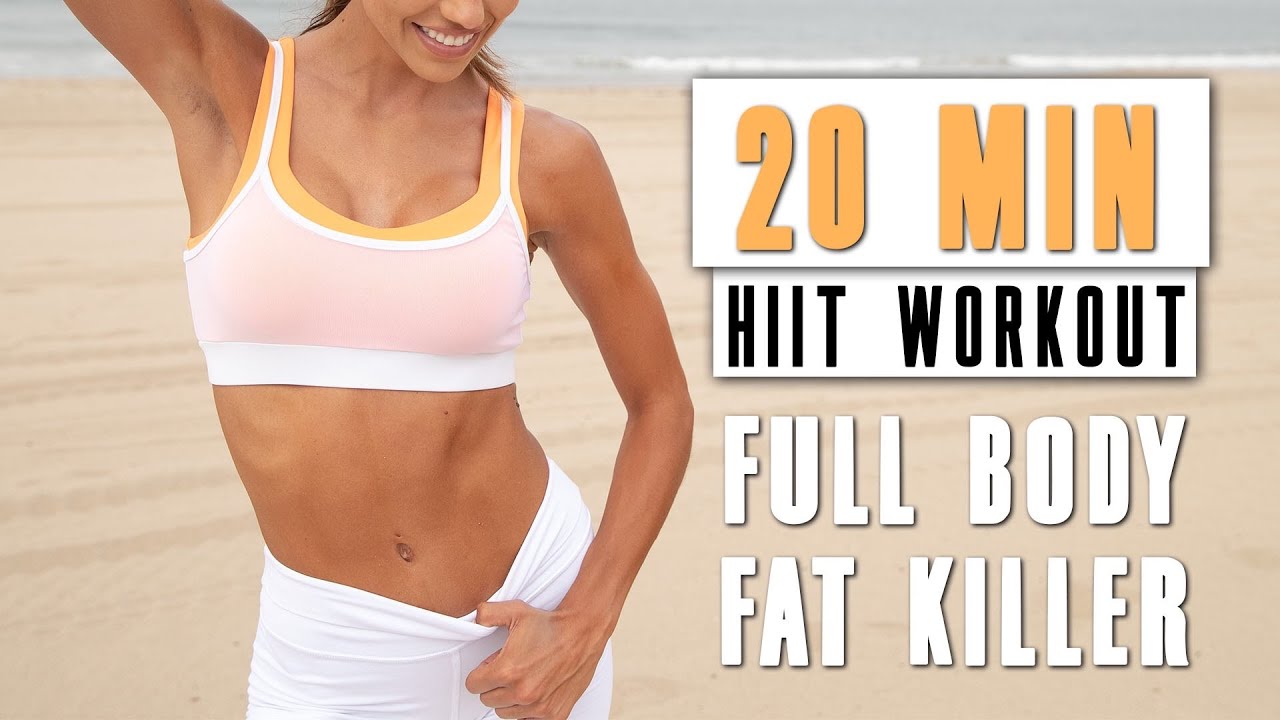 20 MIN HIIT Full Body Workout - No Equipment | Fat Killer | Sami Clarke