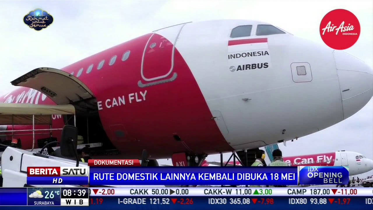 Air Asia Indonesia Perpanjang Penghentian Penerbangan 