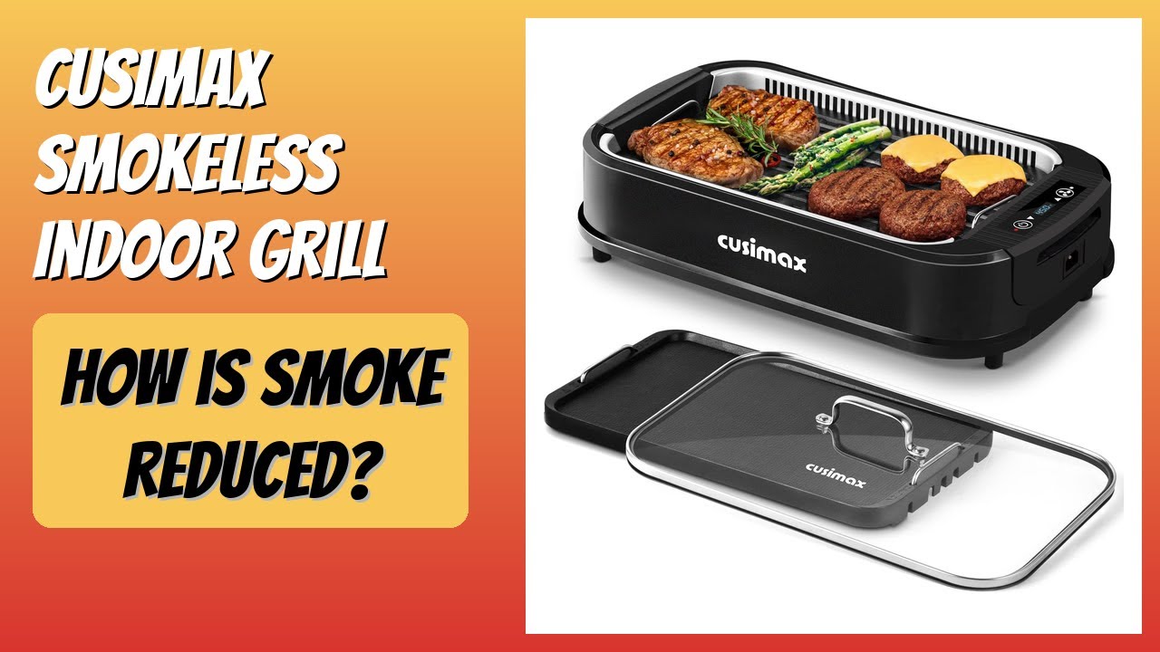 REVIEW (2026): CUSIMAX Smokeless Indoor Grill. Features