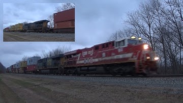 (Full Video - Read Description) CSX Intermodal I010 lead by CSX First Responders ES44AH #911 K5LA!!