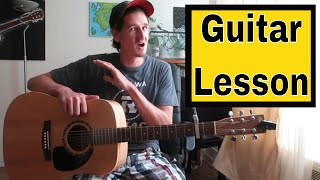 Summer Rain- Everlast- Guitar Tutorial (acoustic lesson)