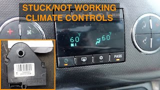 Chevy Traverse Air Selector Not Working / Stuck Blend Door (All Locations)