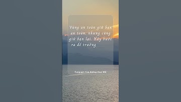 Hãy Dũng Cảm Bước Ra Khỏi Vùng An Toàn  #phát_triển_bản_thân  #tuduytichcuc  #cân_bằng