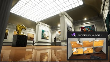 Surveillance Cameras VR (Museum Demo)