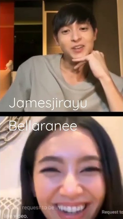 Jamesjirayu with Bella during IG live #bellaraneecampen #jamesjirayu #jirayu_jj #padivarada