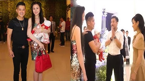 Vợ cũ và vợ mới Vân Quang Long từng chạm mặt ở đám cưới Ưng Hoàng Phúc