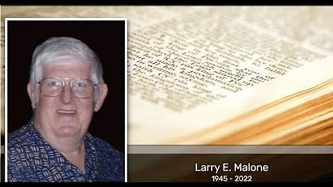 Larry Malone Funeral Live Stream