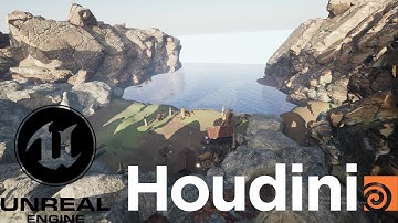 Medieval Village - Trailer | Houdini FX & Unreal Engine 4