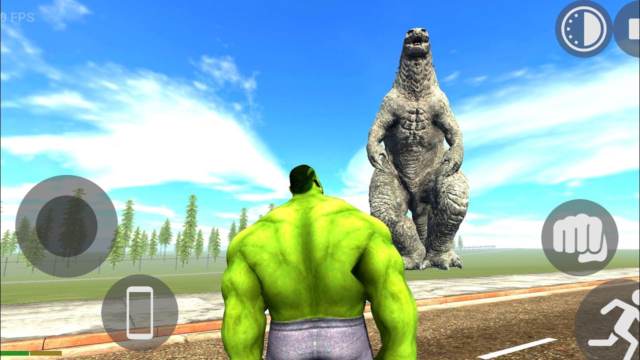 🔥 Hulk VS Godzilla Epic Battle 😱 | Indian Bike Driving 3D Gameplay