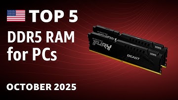 TOP—5. Best DDR5 RAM for PCs (DIMM) October 2025