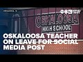 Oskaloosa teacher on leave after Charlie Kirk Facebook post