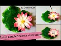 Lotus Candle Holder/Incense stick-Agarbatti stand/art and craft