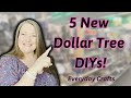 5 new dollar tree diys  everyday crafts  fun easy  budget friendly  beautiful home decor diys