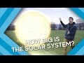 Scaling the Cosmos: A Journey Through Our Solar System's Magnitude