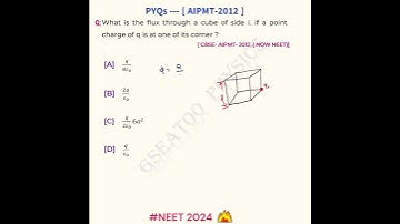 NEET PYQs : 68 ||  CBSE- AIPMT 2012  #neet2024 #neet2025 | physics important question