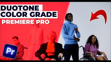 how to create DUOTONE COLOR GRADE EFFECT IN PREMIERE PRO