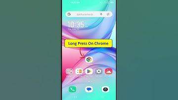 Quickly Open Incognito Mode #chrome #android #shorts