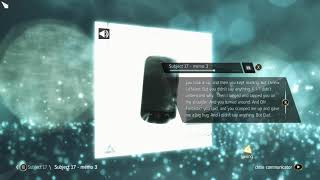 Assassin's Creed IV: Black Flag - Hacking: Subject 17 Memo 3