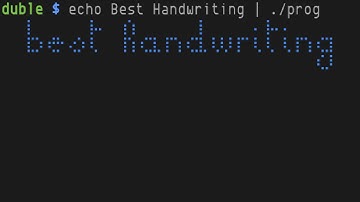 Best Handwriting, using Braille, IOCCC 2015 winner