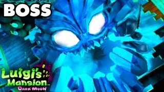 Luigi's Mansion Dark Moon  Secret Mine  Chilly Ride Boss Fight (Nintendo 3DS Gameplay Walkthrough)