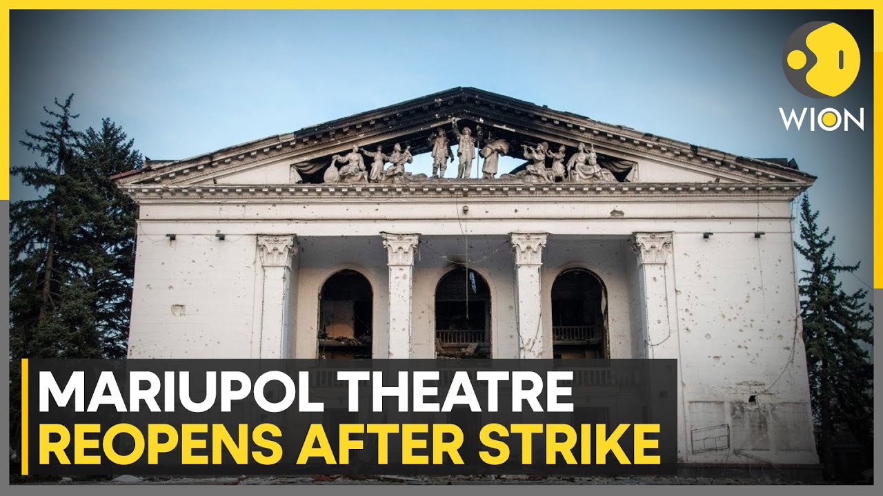 Mariupol Drama Theatre Reopens Its Doors After 2022 Strike Devastation | WION