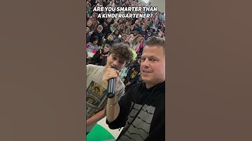 SMARTER THAN A KINDERGARTENER? 99% FAIL 😂