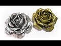 Rosas de aluminio. Aluminium roses.