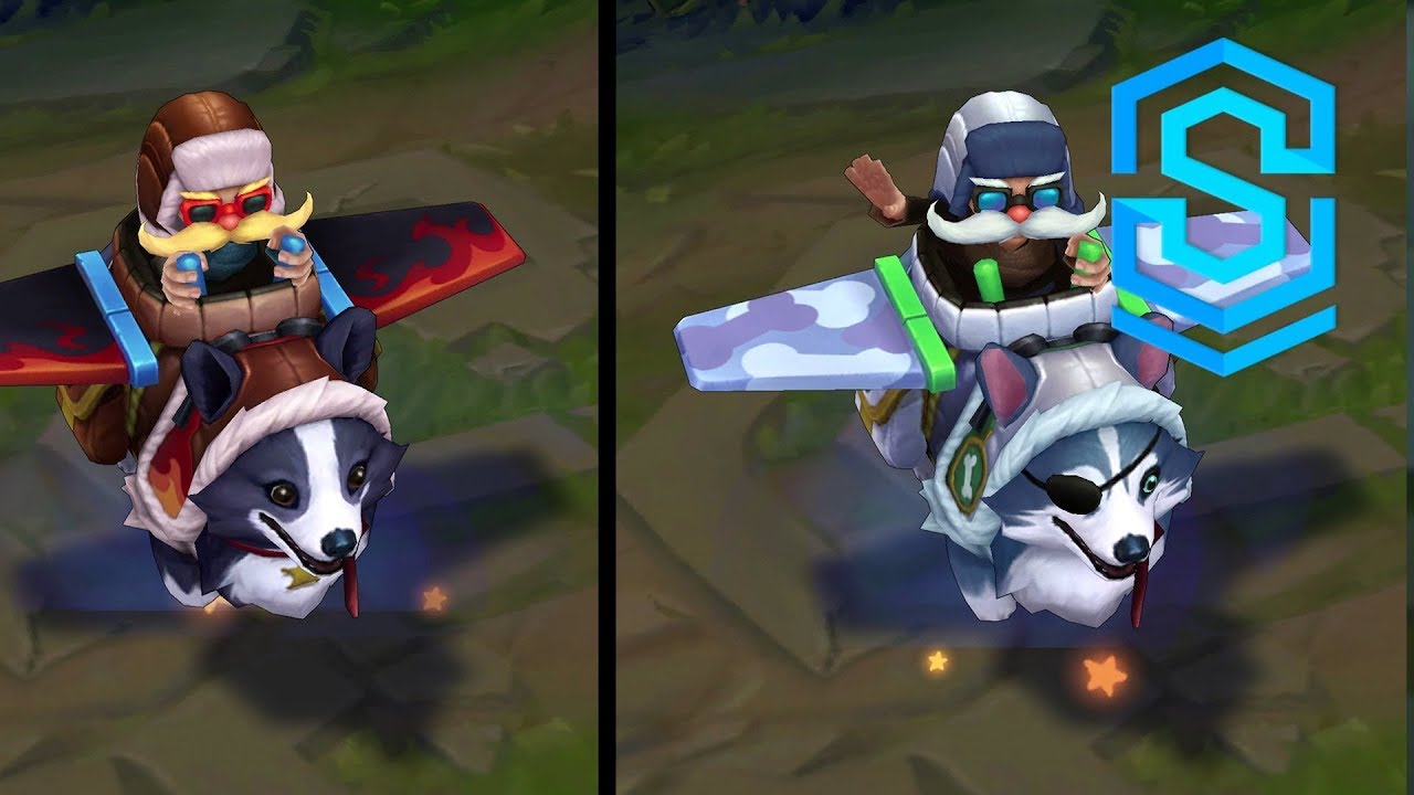 7 New Chroma skins available for Corgi Corki.Purchase RP here (Amazon Affil...