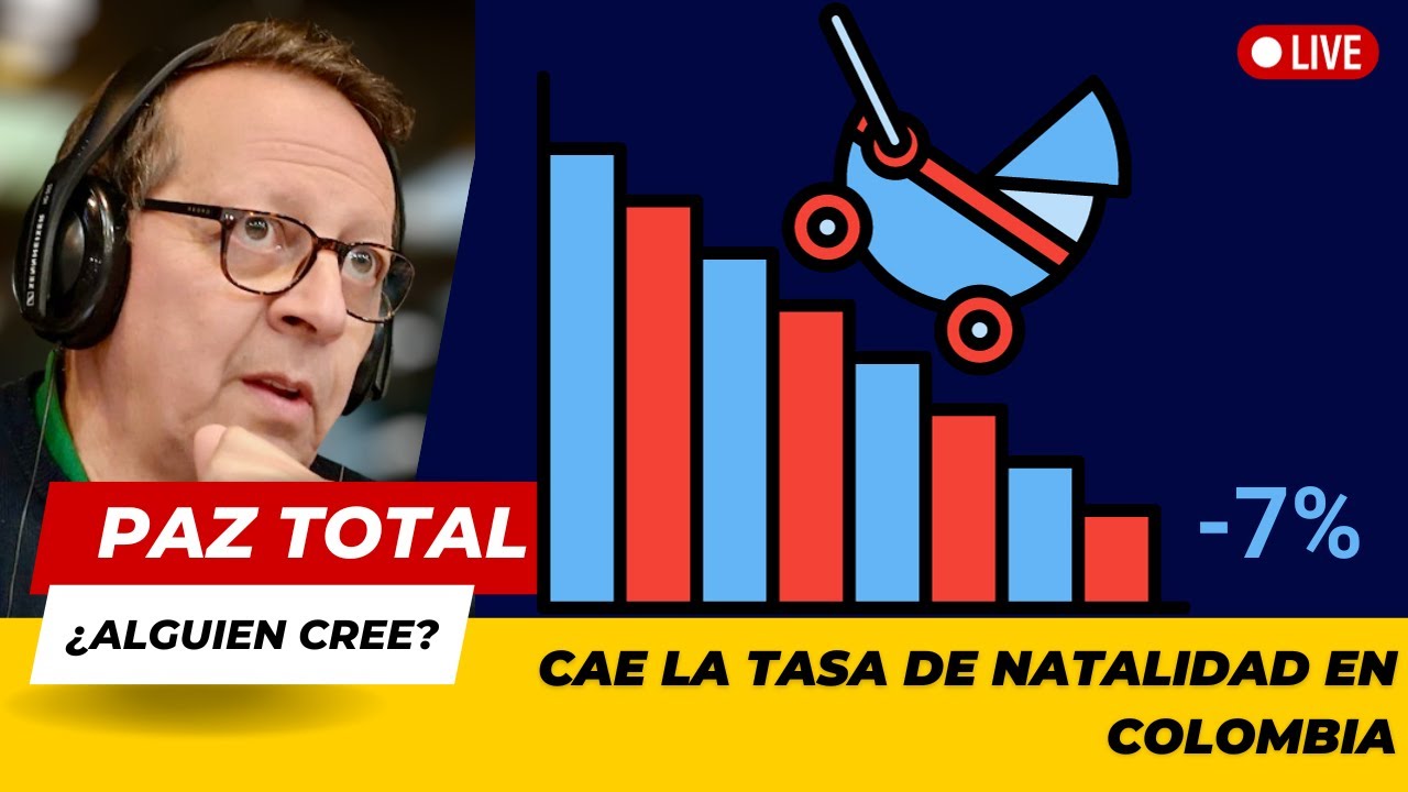 CAE TASA DE NATALIDAD | ¿Alguien cree en la Paz Total? - YouTube